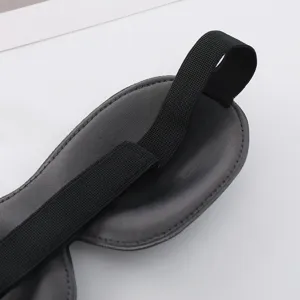 Masque de sommeil 3D ergonomique pour les voyages, bandeau respirant et confortable.