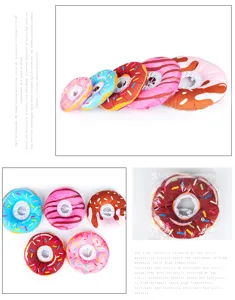 Joli collier élisabethain pour animal de compagnie en forme de donut, souple anti-morsure chats chiens.
