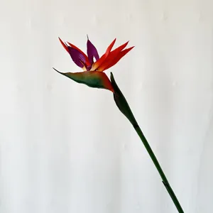 Artificial Bird of Paradise flower home decor table centerpiece photography prop faux floral