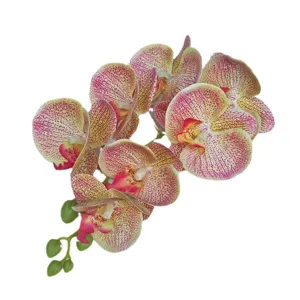 Artificial phalaenopsis orchid flowers fake butterfly orchid for home wedding decoration