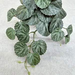 Plante artificielle retombante feuilles vertes vigne decoration murale DIY arrangement floral