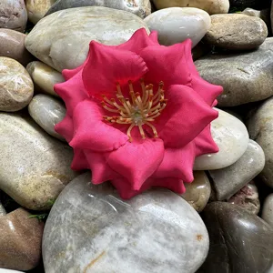 Fleur artificielle rose pivoine rose tête de fleur pour mariage décoration maison DIY