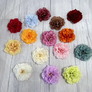 Kunstmatige bloemhoofdjes pioenroos hibiscus voor bruiloft feest thuis diy decoratie ambachten