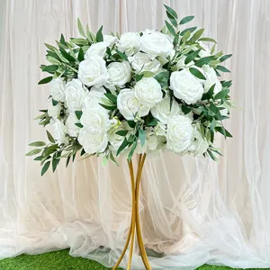 Künstlicher Rosenblumenball Seidenblumen Gesteck Für Hochzeit Straßenführung Party Heimdekoration Event Szenendekoration