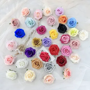 Künstliche Rosenköpfe für DIY-Kränze, Hoteldekoration, Blumenarrangements und Handwerk.