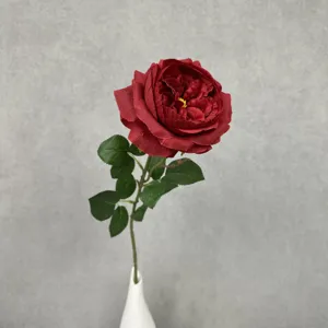 Ins Stil Einzelner Zweig Austin Künstliche Rose Seidenstoff Falsche Blume Strauß Für Hochzeit Haus Tisch Party Dekor