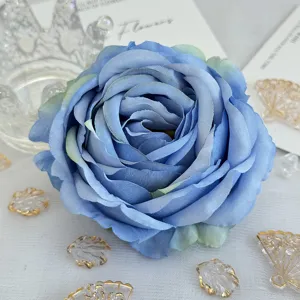 DIY fleur de rose pivoine frisée simulée décoration mariage accessoires de photographie