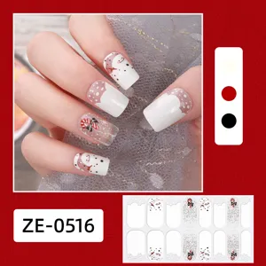 Weihnachts Nagelsticker Schneeflocke Nagelaufkleber Winter Maniküre Dekoration Set für Damen