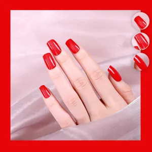 Envolturas de Uñas de Color Sólido 22 Consejos Tiras de Esmalte de Uñas Con Lima Pegatinas de Arte de Uñas Minimalistas Lindas Para Mujeres