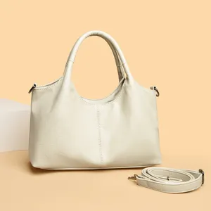 Borsa a mano grande da donna elegante, shopper borsa a tracolla spalla stile semplice.