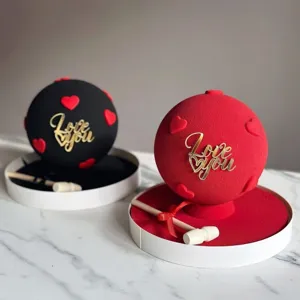 Valentine's day acrylic cake topper love you heart smash cake decoration party decor