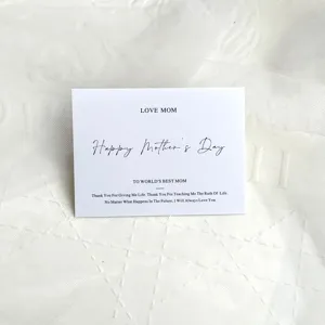 Mother's Day paper card cake decoration greeting card for mom love gift detail view