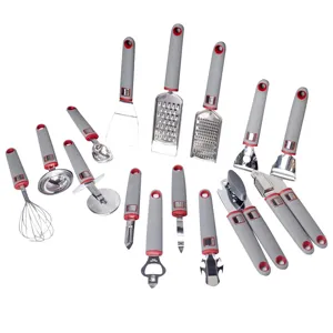 Silicone kitchen utensil set non-stick cookware cooking tools gadgets assortment main