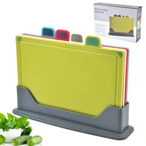 Plastic Classified Cutting Board Set Household Baby Food Supplement Fruit Chopping Board Kitchen Cutting Board