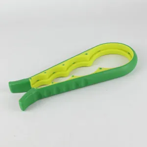 4-in-1 Multifunktionaler Glasöffner Flaschenöffner Küchenhelfer für Dosen und Deckel