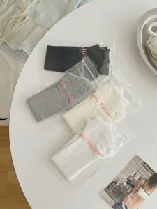 Spring summer thin slouch leg warmers for women, solid color ballet style half palm socks.