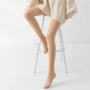 Women Spring Summer Bare Natural Pantyhose Anti-Snagging Sheer Tights Seamless Elastic Leg Shaping Stockings