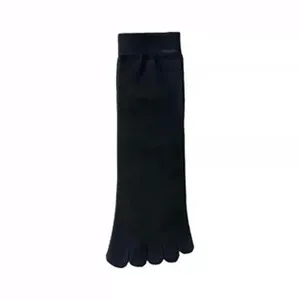 Calcetines de Mezcla de Algodón para Hombre Transpirable Desodorante Cinco Dedos Cómodo Deportivo Casual