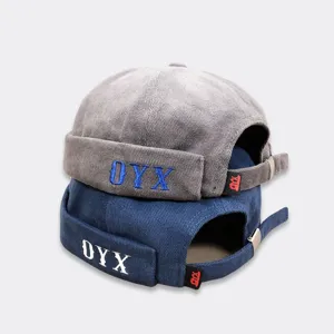 Herren Damen Kord Miki Mütze Roller Cap Retro Fisherman Mütze Streetwear Beanie Hat