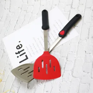 Silicone spatula kitchen cooking utensils heat resistant nonstick cookware turner tool