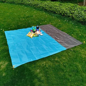 Wasserdichte Klappbare Picknickdecke Tragbare Outdoor Campingmatte Feuchtigkeitsbeständige Strandmatte