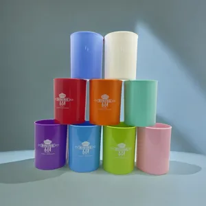 Plastic Kitchen Utensil Holder Storage Bucket Multifunctional Round Square Cutlery Organizer Box For Kitchen Counter