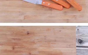 Spatule à gâteau en acier inoxydable manche en bois outil de pâtisserie détail 1pc