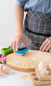 Stampo per biscotti di Natale in metallo stampaggio pasticceria attrezzo cucina festa