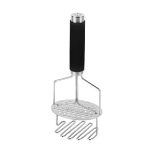 Stainless Steel Potato Masher Double Layer Mesh Heavy Duty Food Ricer Kitchen Cooking Tool For Home Kitchen