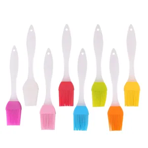 High Temperature Resistant Silicone Pastry Brush BBQ Oil Brush Baking Tool For Kitchen Cooking Food Preparation