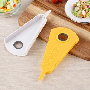 Apribottiglie Multifunzionale in Acciaio Inossidabile Magnetico Frigo Apribarattoli Creativo Triangolo Coperchio Twist Utensile Cucina