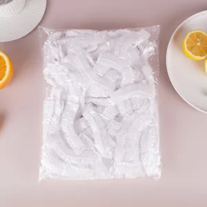 Housses de protection en plastique jetables sacs de conservation elastiques cuisine domestique