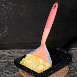 Hittebestendige Siliconen Kookspatel Antiaanbakpan Speciale Tamagoyaki Spatula Flexibel Keukengerei Voor Thuis Koken