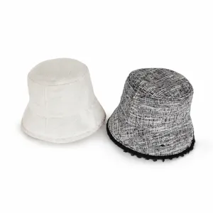 Cappello da pescatore double face casual protezione solare cappello alla turca.