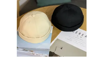 Cappello docker in cotone uomo donna berretto marinaio retro casual streetwear alla