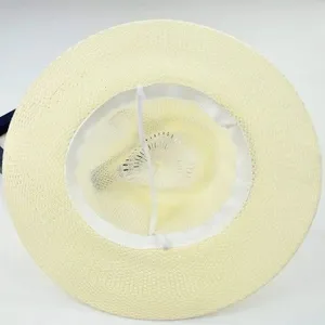Men Summer Sun Straw Hat Breathable Outdoor Fishing Beach Hat Beige Lightweight 1pc