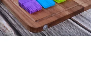 Silicone basting brush set kitchen baking oil brushes pastry BBQ tools multi-color