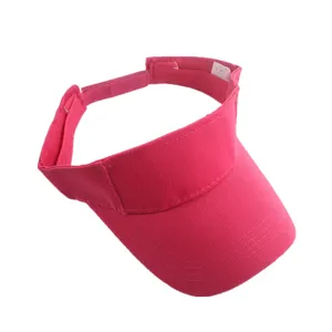Einfarbige leere Sonnenblende Kappe, atmungsaktive Outdoor Sport Laufmütze für Damen und Herren.