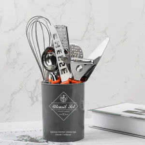 Stainless Steel Kitchen Gadgets Multifunctional Cooking Baking Utensils Cheese Knife Whisk Garlic Press For Home Kitchen