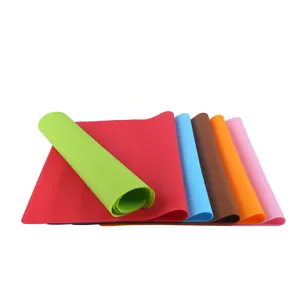 Colorful silicone kneading pad baking mat non-stick pastry mat rolling dough tool