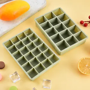 15 24 Grid Silicone Ice Cube Tray Flexible Easy Release Mold Kitchen Gadgets Tool