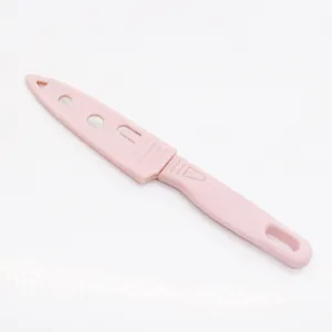 Couteau à Fruits Portable en Acier Inoxydable Avec Étui de Protection Couteau d'Office de Cuisine pour Barbecue Extérieur