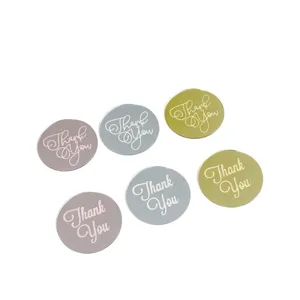 INS style Thanksgiving acrylic cupcake topper, laser engraved Thank You round cake decoration discs.