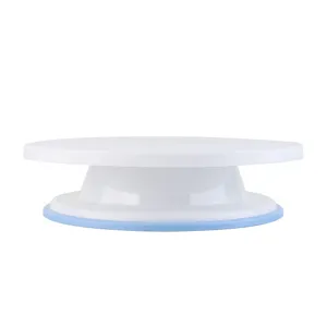 Alzata girevole per torte in plastica con base antiscivolo per decorare dolci e pasticceria