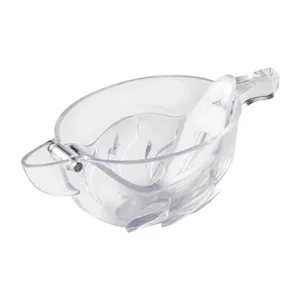 Clear plastic manual lemon squeezer boat shaped citrus juicer kitchen tool press juicer