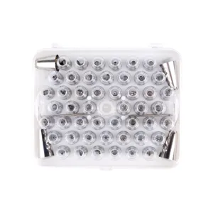 Juego de 52 boquillas para manga pastelera de acero inoxidable herramientas de tarta