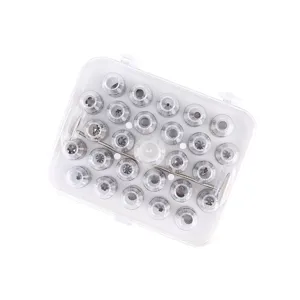 Stainless steel piping nozzles set with storage box for cake decorating baking tools.