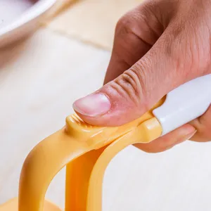 Push-type plastic cake spatula detachable pizza server dual slice kitchen tools gadget