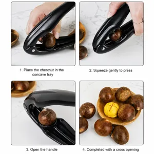 ABS plastic chestnut opener kitchen tool manual nut cracker sheller easy to use tool