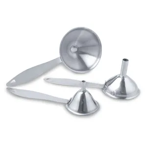 Stainless steel funnel set three-piece mini oil funnel kitchen tool main product view